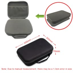 DIY Foam Hard Carry Case Storage Box Travel Zipper Bag Personalization Shockproof Camera Bag For Outdoor Tool Accessories