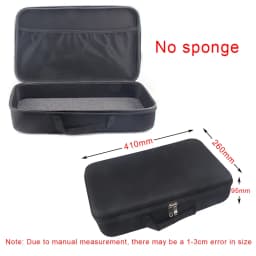 DIY Foam Hard Carry Case Storage Box Travel Zipper Bag Personalization Shockproof Camera Bag For Outdoor Tool Accessories