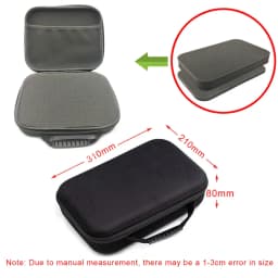 DIY Foam Hard Carry Case Storage Box Travel Zipper Bag Personalization Shockproof Camera Bag For Outdoor Tool Accessories