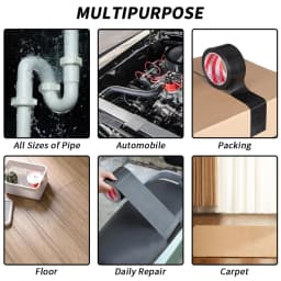 Multiple Colors Available Duct Tape, Heavy-Duty, Waterproof Tape, for Outdoor, Furniture, Repairs, Industrial Grade Duct Tape