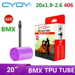 42g CYDY TPU Bike Inner Tube Camera 20' 406 20x1.9 2.0 2.1 2.2 2.25 2.3 2.35 2.4 2.5 2.6 Valve 45mm Pneu BMX Bicycle Tire Tyre