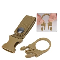 2pcs Waterbottle Buckle Hook Nylon Webbing Buckle Hook for Going Out Climb Backpack Hanger Camp Water Bottle Holder Clip