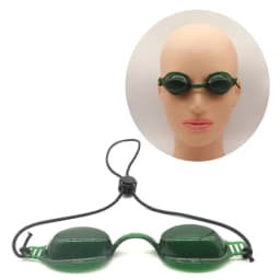 Light Blocking Soft Silcone Eye Mask Beauty Devices Protective Eyepatch Laser Light Eye Shields Safety Goggles Sunbathing