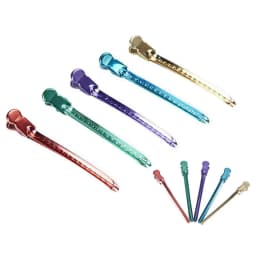 12pcs Alligator Hair Clips Hairdressing Clamps Claws Barber Sectioning Clip Crocodile Hairpin Hair Styling Tools pince cheveux