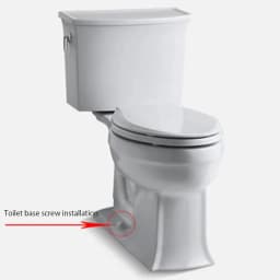 2 Pairs Universal Plastic Toilet Bolt Covers Toilet Bowl Push-on Bolt Screw Caps Toilet Decoration For Home Bathroom Accessories