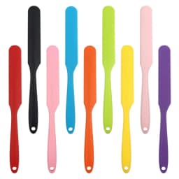 Non-Stick Butter Cake Cream Mixing Batter Scaraper Heat Resistant Long Handle Silicone Spatula Baking Tools Kitchen Tools Slim