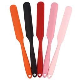 Non-Stick Butter Cake Cream Mixing Batter Scaraper Heat Resistant Long Handle Silicone Spatula Baking Tools Kitchen Tools Slim