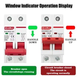 1P 2P 3P 4P DC 1000V MCB Solar Mini Circuit Breaker Overload Protection Switch 6A 10A 16A 20A 25A 32A 40A 50A 63A for PV System