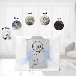 Dust Bag For Roborock S8+, S8 Pro Ultra, S7 Pro Ultra, S7 MaxV Ultra, Q7+, Q7 Max+, Q5 Plus Robot Vacuum Cleaner Spare Part