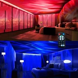 USB LED Night Light Starry Sky Projector Lamp Aurora DC 5V RGB Remote Control Rotating Lighting for Home Party Room Decoration