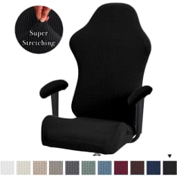 Thick Jacquard Office Computer Game Chair Slipcovers Stretchy Polyester Reclining Racing Gaming Chair Cover