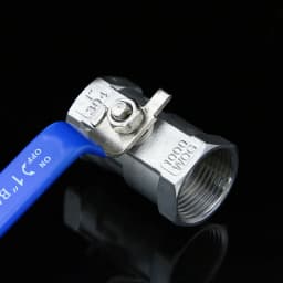 Plumbing Connection Ball Valve Switch Female Threaded Stainless Steel Faucet SS304 BSPT 1/4' 3/8' 1/2' 3/4' 1' 1-1/4' 1-1/2'
