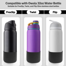 Silicone For Owala Water Cover 24oz 32oz Protective Bottle Boot Sleeve Protective Sleeve Cushion For Owala Quencher Adventure