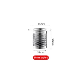 Stainless Steel Floor Drain Filter Hair Catcher Shower Sink Strainer Kitchen Sink Anti-clog Filter Bathroom Facilities
