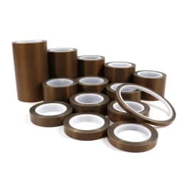 PTFE Tape Adhesive Cloth Width 5~100mm Thickness 0.13mm 0.18mm Insulated Vacuum High Temperature Resistant Sealing PTFE Tapes