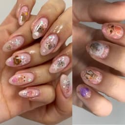 Lovely Dog Cat Animal Bunny 3D Korean Cartoon Scrawl Relief Self Adhesive Nail Art Stickers Cute Pretty Puppy Kitty Star Manicur
