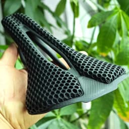 GOLDIX 3D Printing Bicycle Carbon Saddle Ultra Light Highway MTB Racing Saddle Bicycle Cushion Bicycle Seat Accessories