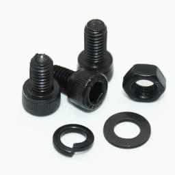 2500 Hexagon Allen Hex Socket Cup Head Screw Bolt M2 M2.5 M3 M4 M5 M6 Black 12.9 Grade Carbon Steel Bolts Nut Washer Assortment