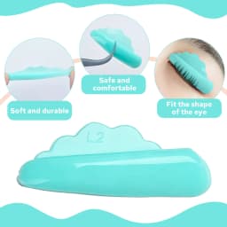 Libeauty V Curl Glue Free Silicone Eyelash Perm Pads Super Sticky Lash Lift Shield Lifting 3D Eyelash Curler Accessories Tools