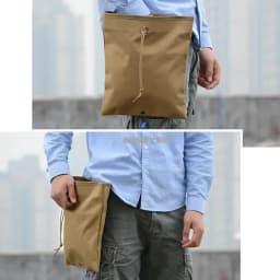 Tactical Molle Dump Magazine Pouch Mag Drop Pouches Hunting CS Gun Ammo EDC Bag Recycling Storage Bag
