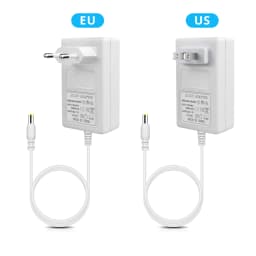 5.5mm x 2.1mm Universal Switch Power Supply LED Driver 100-240V AC to 12V 24V Converter Power Adapter 2A 3A Charger