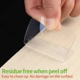 Double Sided Transparent Nano Tape Strong Self Adhesive Paste Wall Stickers Home Kitchen Bathroom Seamless Waterproof Tapes