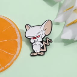 Cartoon Anime Mouse Brooch Enamel Pins Creative Classic Comedy Animation Brooches Lapel Pin Backpack Clothes Accessory Jewelry