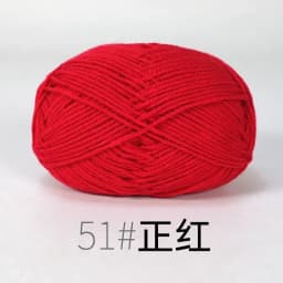 4ply 50g Set Milk Cotton Yarn for Knitting Needlework Dyed Lanas Crochet Craft Sweater Hat Dolls Cost-Effective