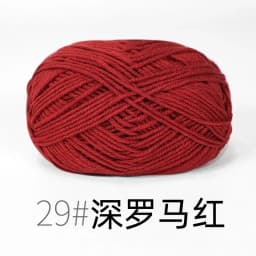 4ply 50g Set Milk Cotton Yarn for Knitting Needlework Dyed Lanas Crochet Craft Sweater Hat Dolls Cost-Effective