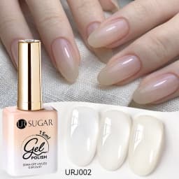 UR SUGAR 15ml Champagne Gold Sliver Reflective Glitter Gel Nail Polish Varnish Semi Permanent Soak Off UV Gel For Manicure Art