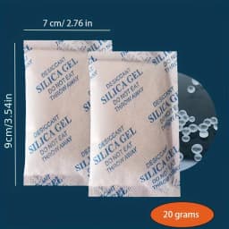 10 Packs Replaced Desiccant 20 Gram for All Smart Petkit Cat Dog Feeders, Silica Gel Desiccant for Storage, Food Safe Desiccant