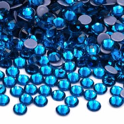 QIIY SS6-SS20 1440Pcs Top Glass Crystal Hotfix Rhinestones Flatback Glitter Stones Nail Art Decorations DIY Accessoriesries