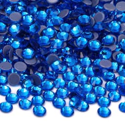 QIIY SS6-SS20 1440Pcs Top Glass Crystal Hotfix Rhinestones Flatback Glitter Stones Nail Art Decorations DIY Accessoriesries