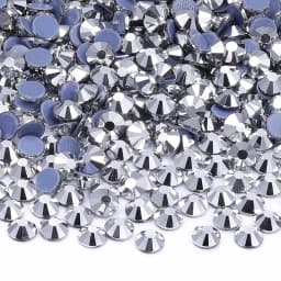 QIIY SS6-SS20 1440Pcs Top Glass Crystal Hotfix Rhinestones Flatback Glitter Stones Nail Art Decorations DIY Accessoriesries