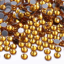 QIIY SS6-SS20 1440Pcs Top Glass Crystal Hotfix Rhinestones Flatback Glitter Stones Nail Art Decorations DIY Accessoriesries