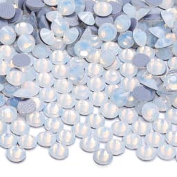 QIIY SS6-SS20 1440Pcs Top Glass Crystal Hotfix Rhinestones Flatback Glitter Stones Nail Art Decorations DIY Accessoriesries
