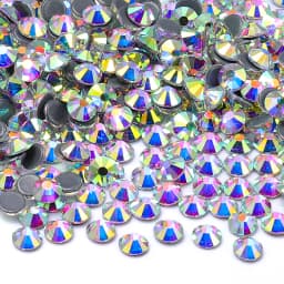 QIIY SS6-SS20 1440Pcs Top Glass Crystal Hotfix Rhinestones Flatback Glitter Stones Nail Art Decorations DIY Accessoriesries