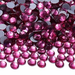 QIIY SS6-SS20 1440Pcs Top Glass Crystal Hotfix Rhinestones Flatback Glitter Stones Nail Art Decorations DIY Accessoriesries