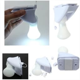 1 unique retro drawstring light bulb with large angle illumination, powered by batteries, suitable for reading and working indoo