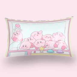 Hot Lovely K-Kirbies Double-sided Printing Rectangle Pillow Case Bedside Pillowcase Sofa Cushion Cover Room Home Decoration