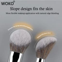 Cream Blush Brush Mimics Fingertip Aplication Stippling Powder Blusher Cream Makeup Brushes Synthetic Hair Blush Make Up Tools
