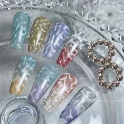 Round Multi-Functional Nail Magnetic Bead Powerful Magnet Cube Stones for Water Wave Ripple Cat's Eye Design Manicure Tools