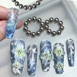 Round Multi-Functional Nail Magnetic Bead Powerful Magnet Cube Stones for Water Wave Ripple Cat's Eye Design Manicure Tools