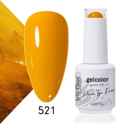 Arte Clavo Rose Red Color Series 15ml Gel Nail Polish Hot Sale Long Lasting Soak Off Varnish Hybrid Nail Art Top Bsae Maincure