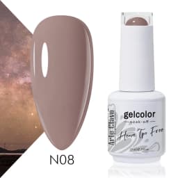 Arte Clavo Rose Red Color Series 15ml Gel Nail Polish Hot Sale Long Lasting Soak Off Varnish Hybrid Nail Art Top Bsae Maincure