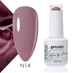 Arte Clavo Rose Red Color Series 15ml Gel Nail Polish Hot Sale Long Lasting Soak Off Varnish Hybrid Nail Art Top Bsae Maincure