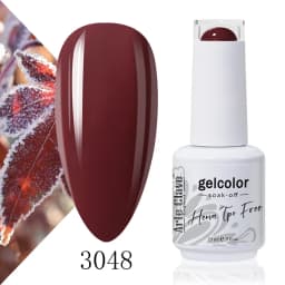 Arte Clavo Rose Red Color Series 15ml Gel Nail Polish Hot Sale Long Lasting Soak Off Varnish Hybrid Nail Art Top Bsae Maincure