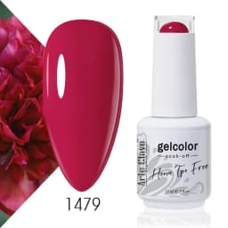 Arte Clavo Rose Red Color Series 15ml Gel Nail Polish Hot Sale Long Lasting Soak Off Varnish Hybrid Nail Art Top Bsae Maincure