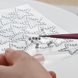 5D Clear Star Self Adhesive Face Gem Stickers Temporary Tattoo Shiny Hollow Star Hair/Face/Body Gems Jewels Craft DIY Decoration