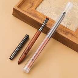 1pc Wood Gel Painting Brush Nail Construct Acrylic Brush for Manicure DIY Builder Tool Brush Pen Professional Gel False Tip Pen